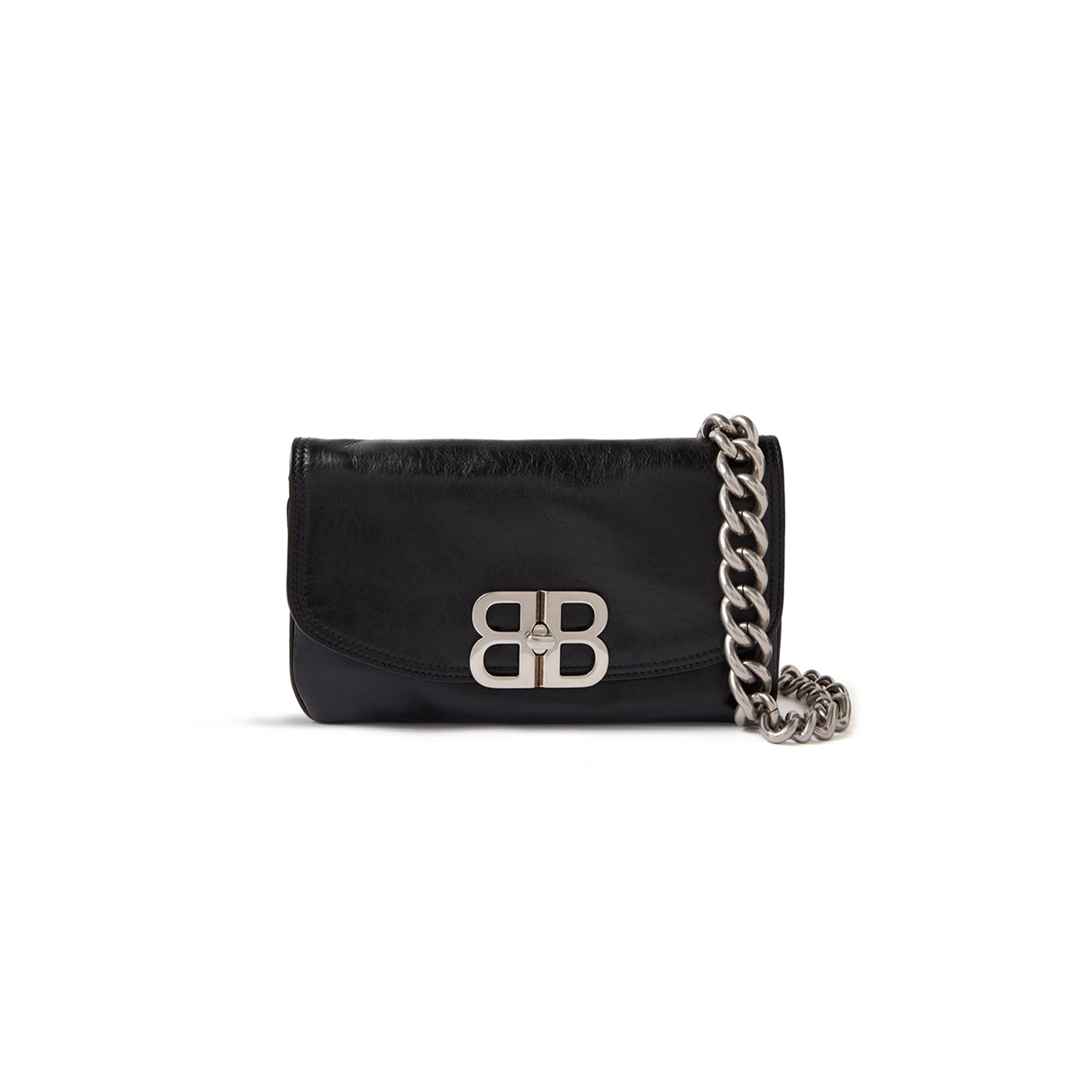 Ba1en*iaga small bb soft in black 7485982aaib1000 (24*14cm)